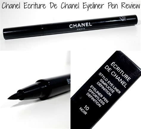 De Chanel eyeliner pen